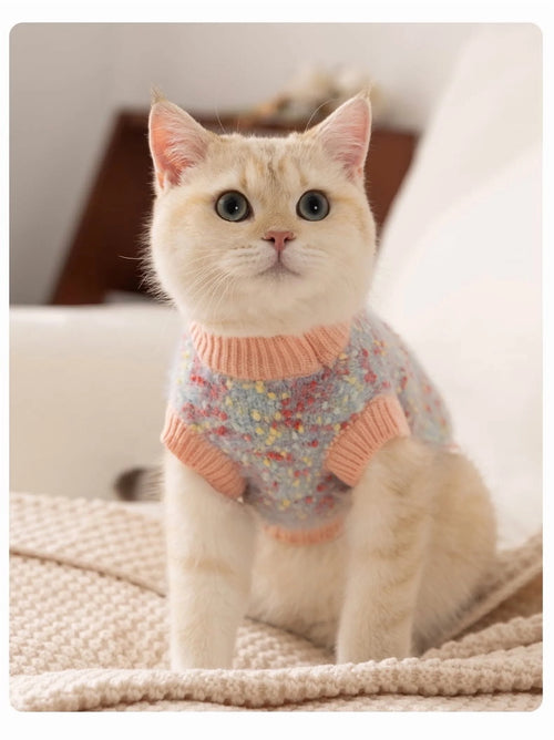 Classic Diamond Knit Dog Sweater