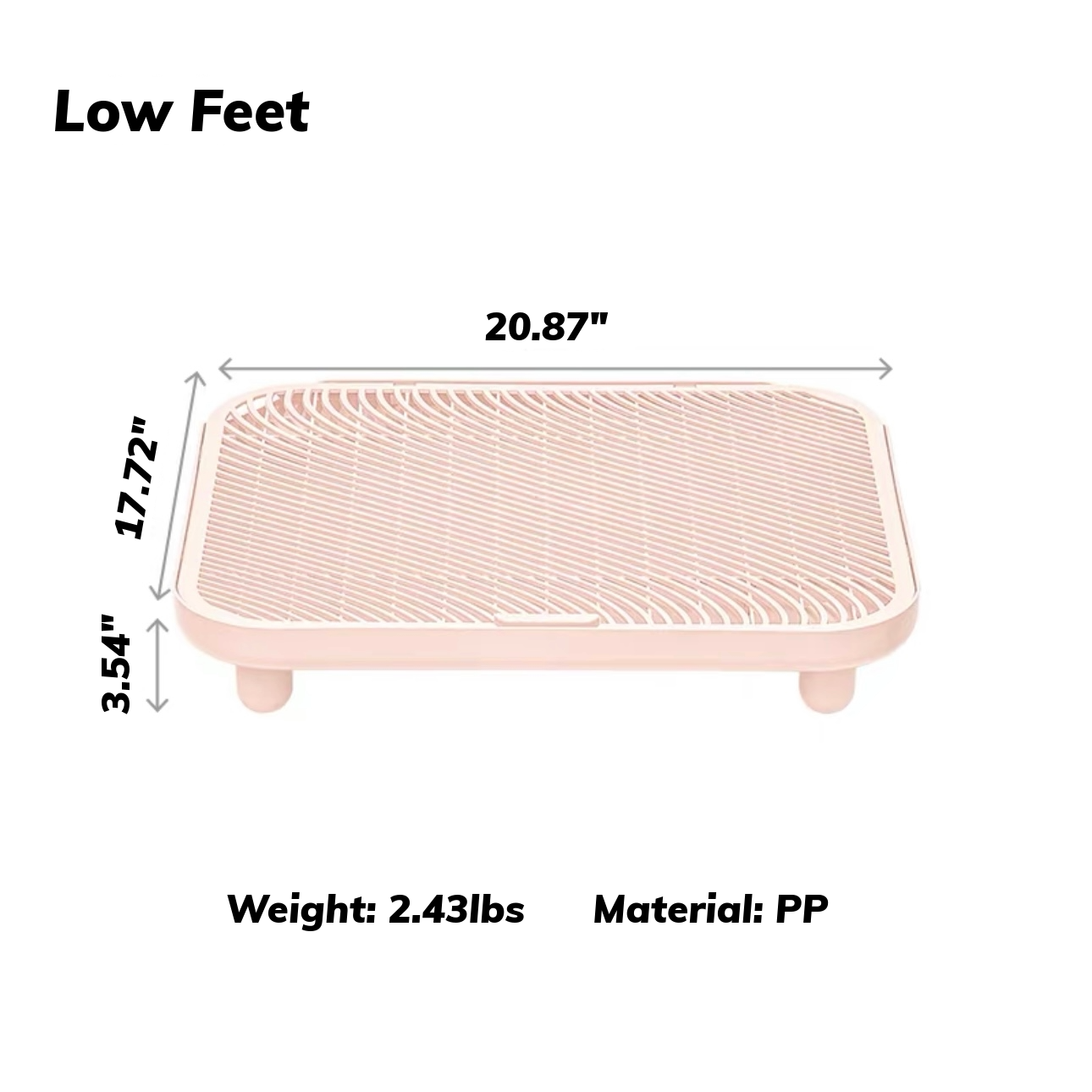 Non-Slip Cat Litter Trapping Mat