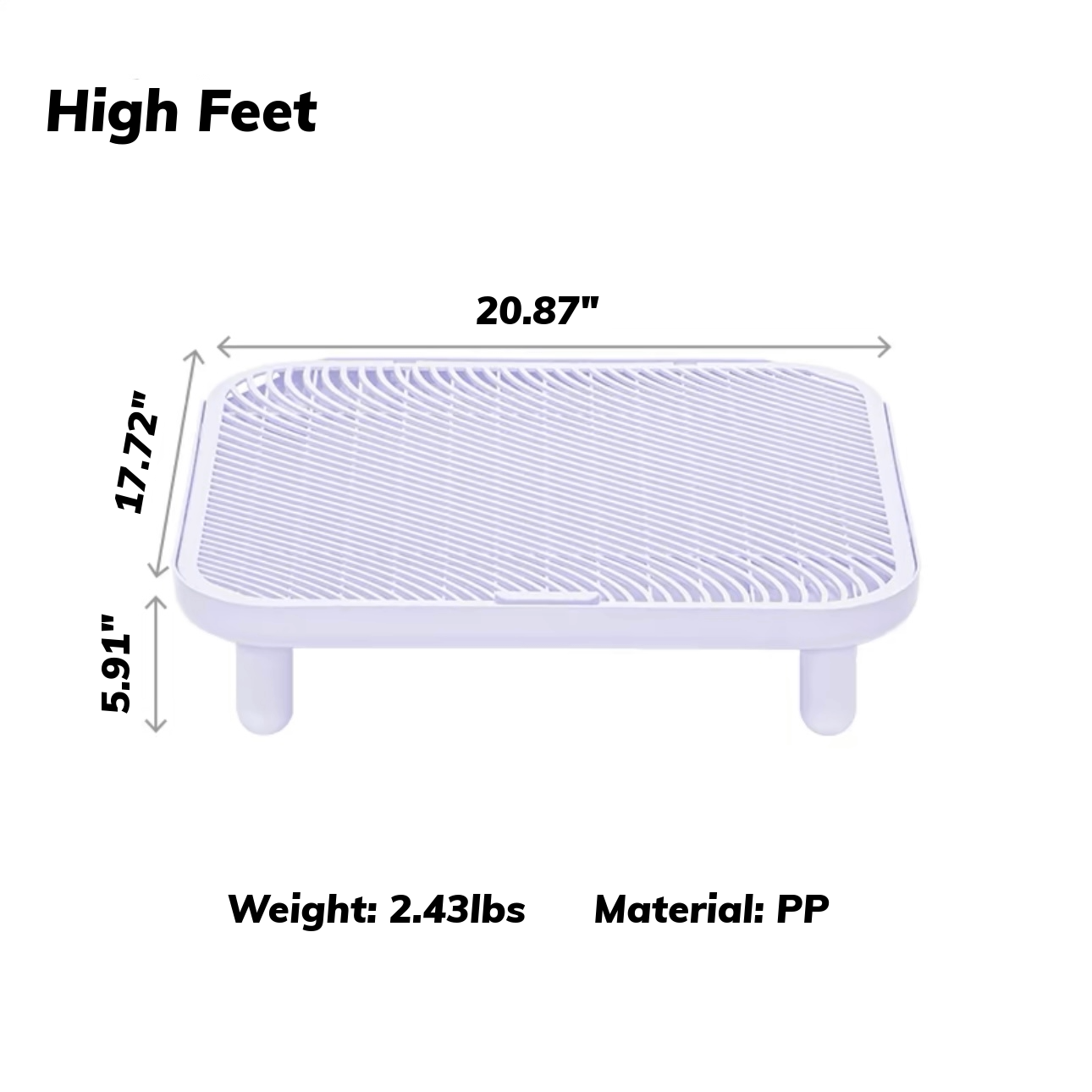 Non-Slip Cat Litter Trapping Mat