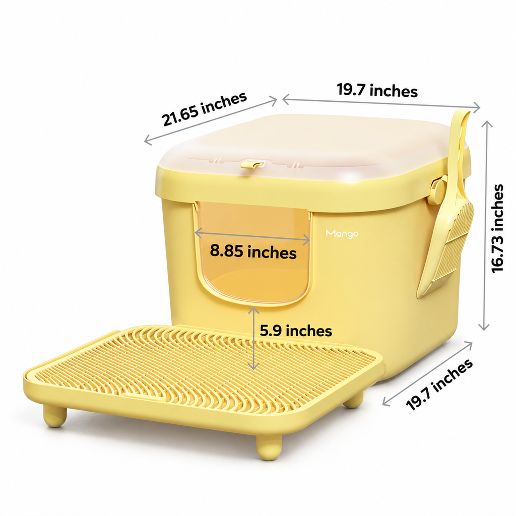 Mango Cube Litter Box XL Complete Set