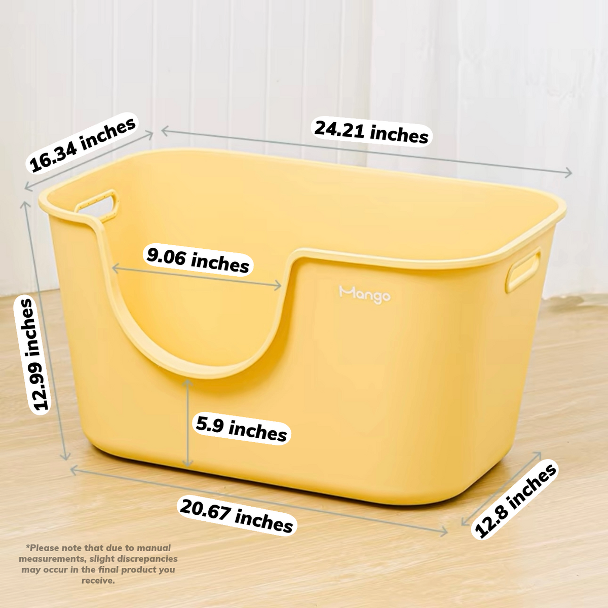 Butter Litter Box XL Set | Extra Large Litter Box with Accessories