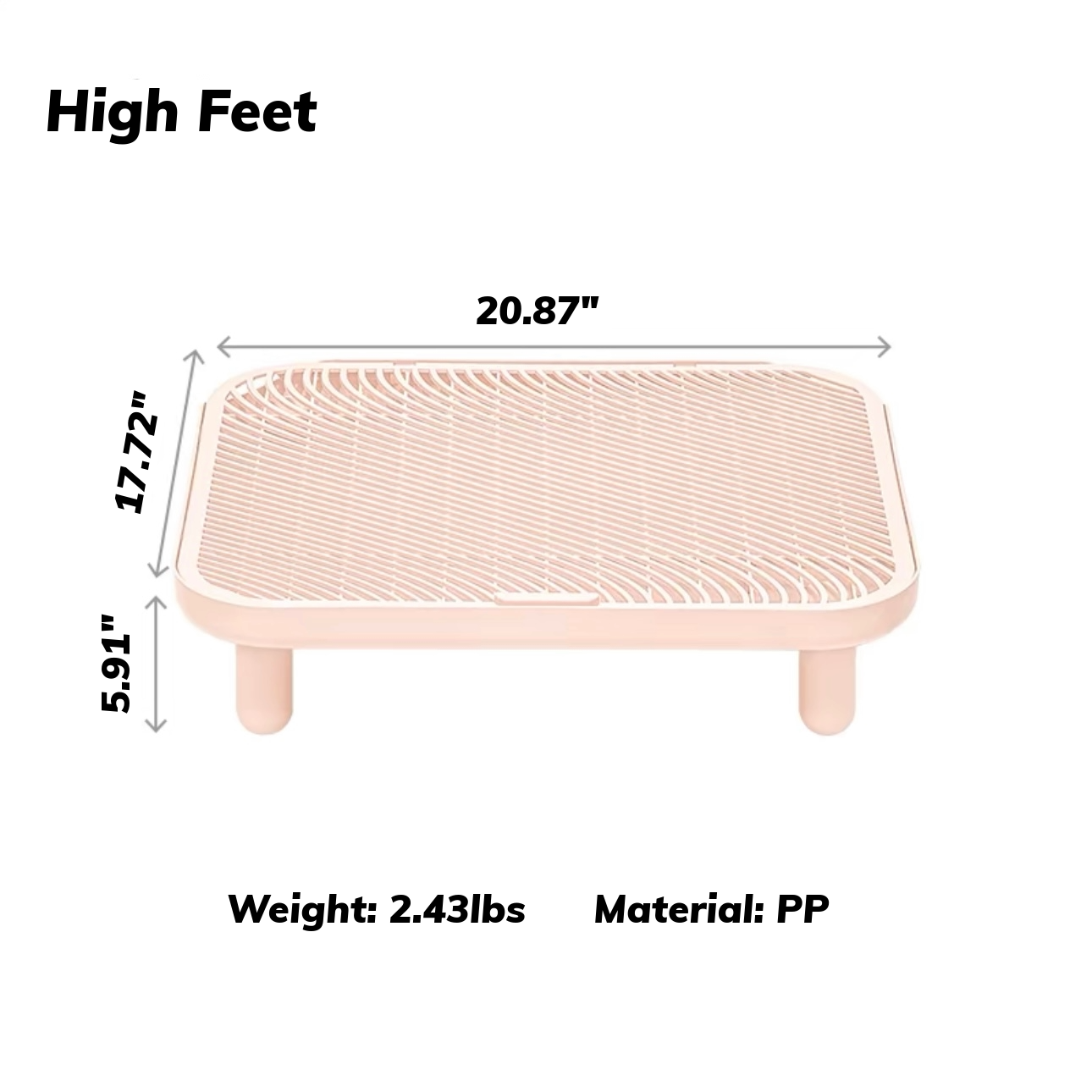 Non-Slip Cat Litter Trapping Mat