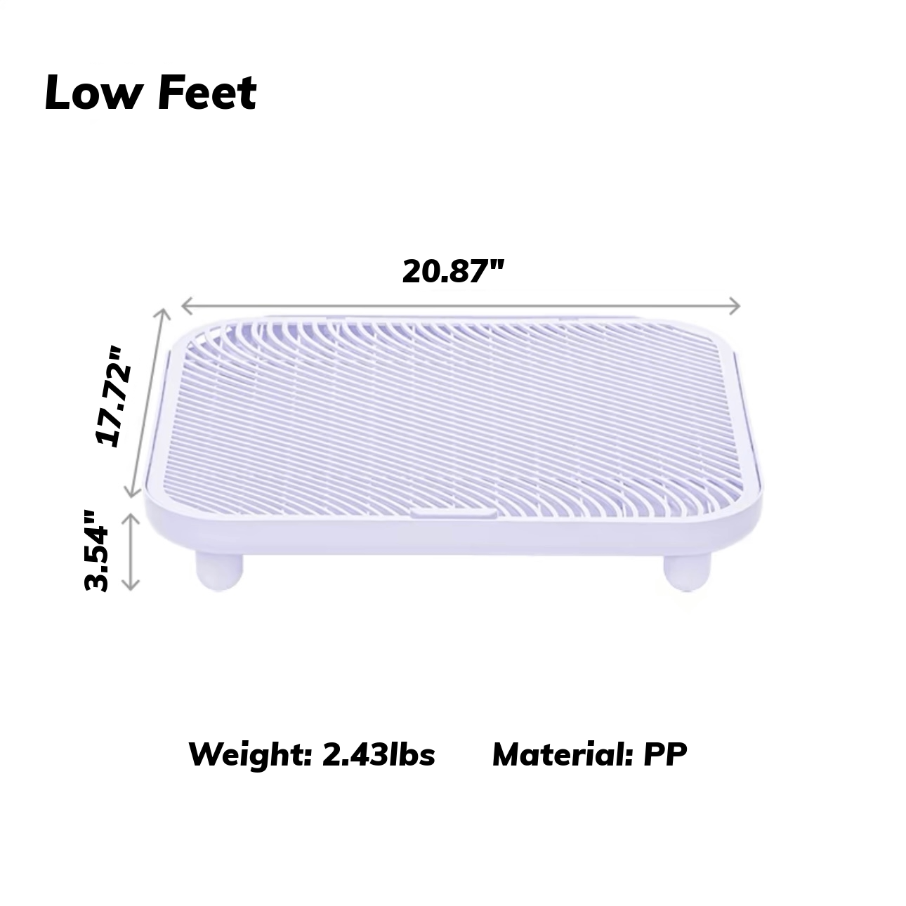 Non-Slip Cat Litter Trapping Mat