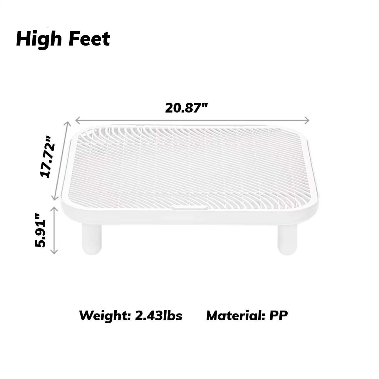 Non-Slip Cat Litter Trapping Mat