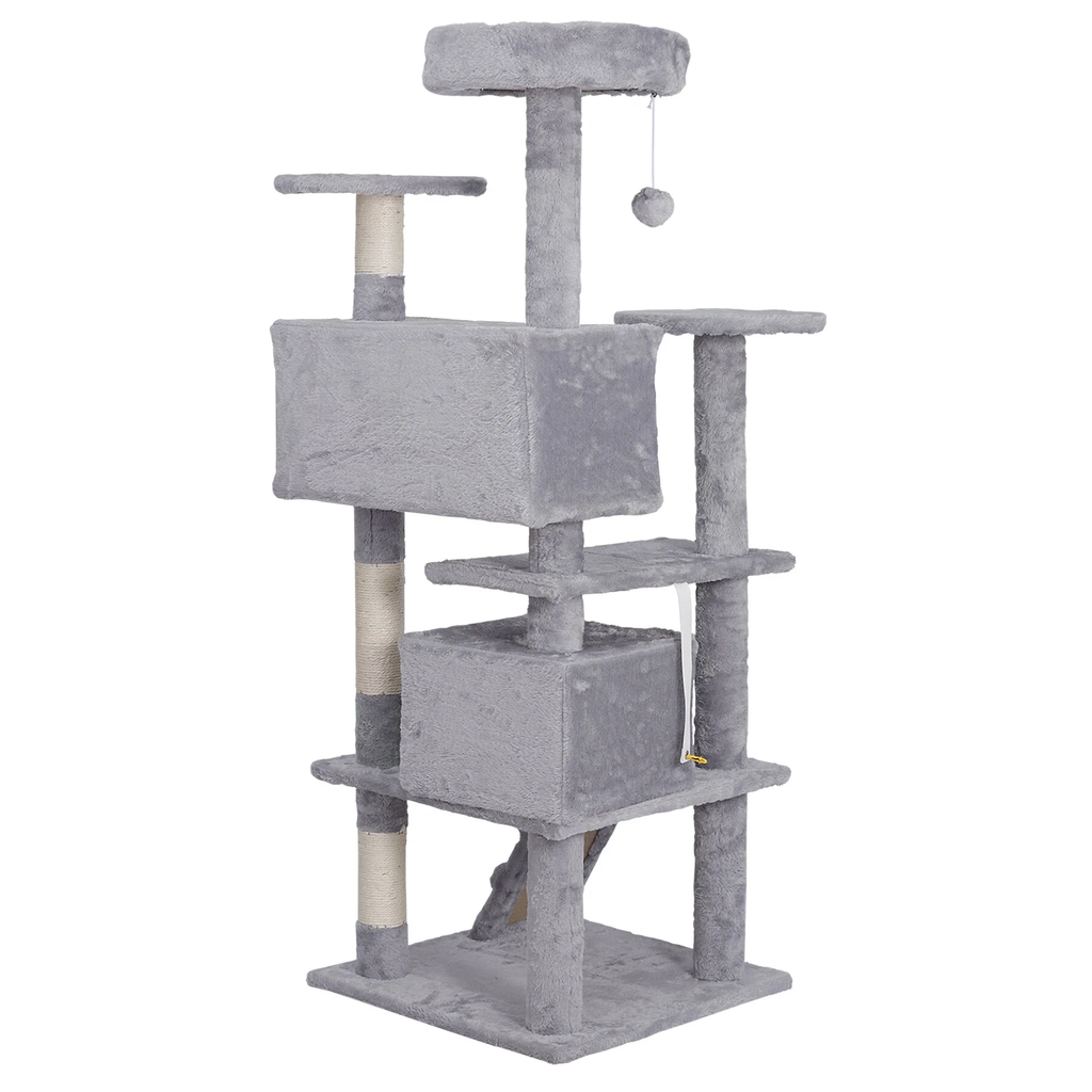 Double Condo Multi-Level Cat Tower