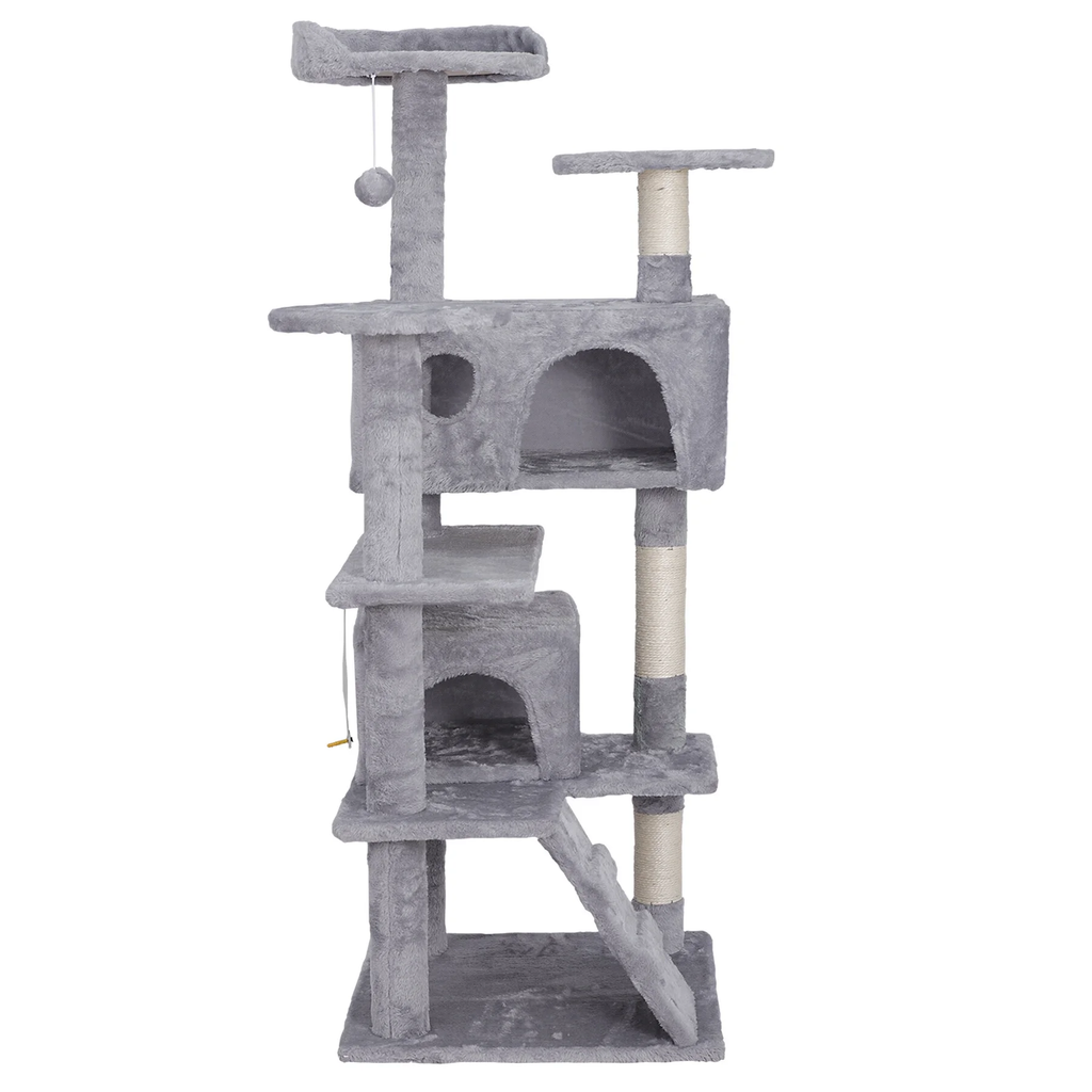 Double Condo Multi-Level Cat Tower