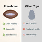 FreezFootball | Tough Enrichment Football Toy