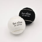 Fur Elise So Fetch! Tennis Ball - Noire