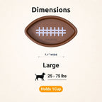 FreezFootball | Tough Enrichment Football Toy