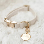 Fur Elise Collar & Leash Set - Bone