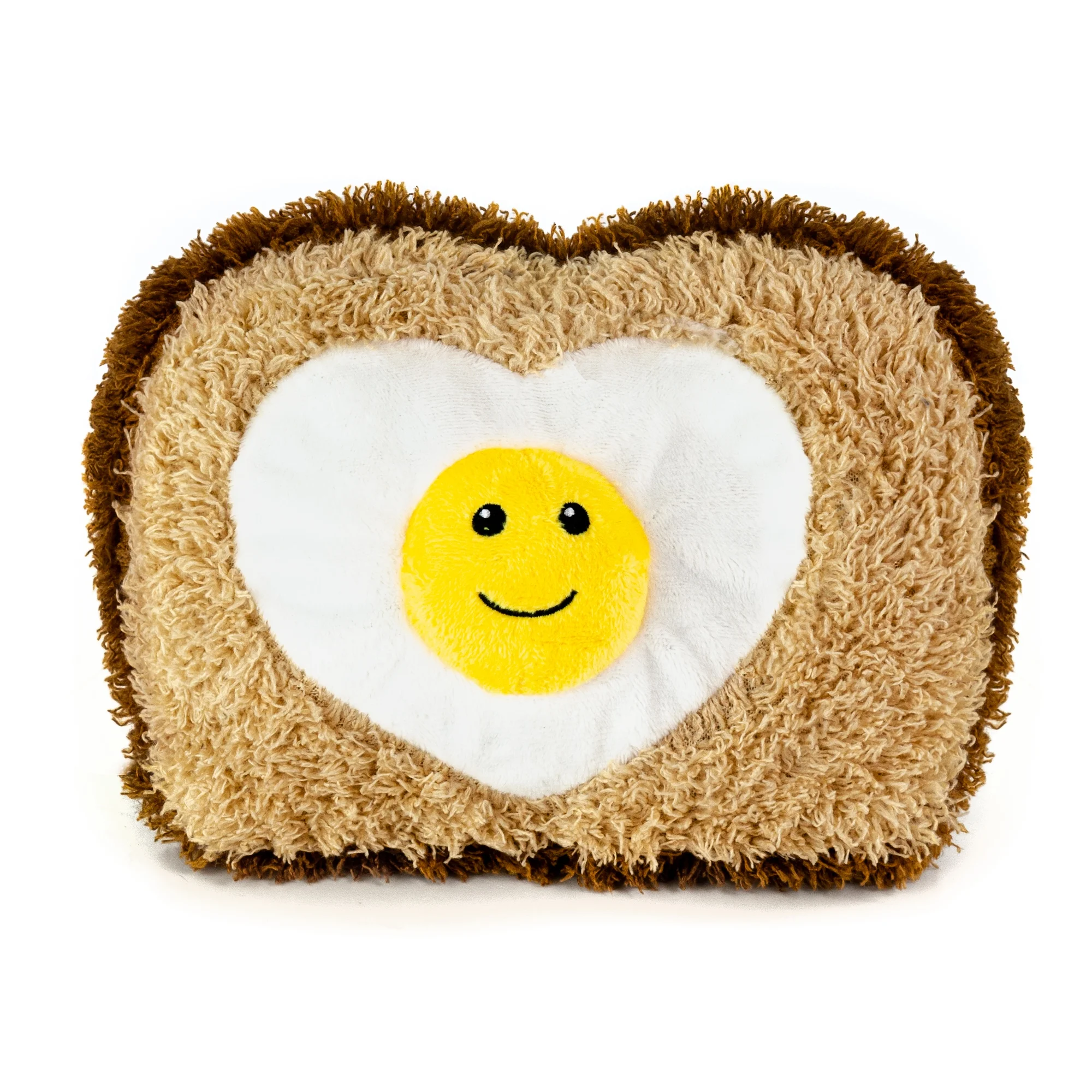 Avocado Toast and Egg Plush Squeaky Toy Set