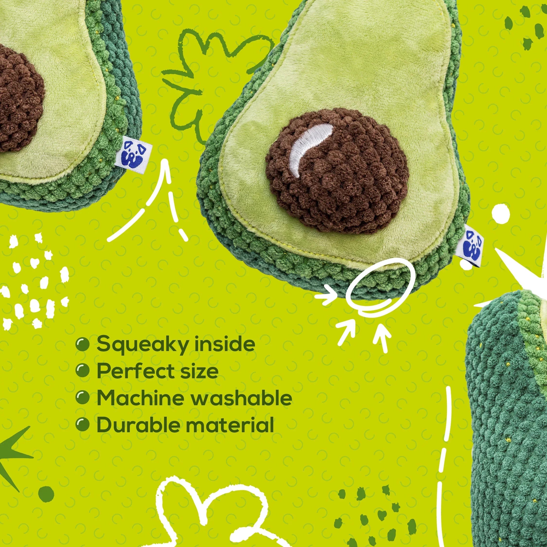 Avocado 3 - MiniPaw Luxe