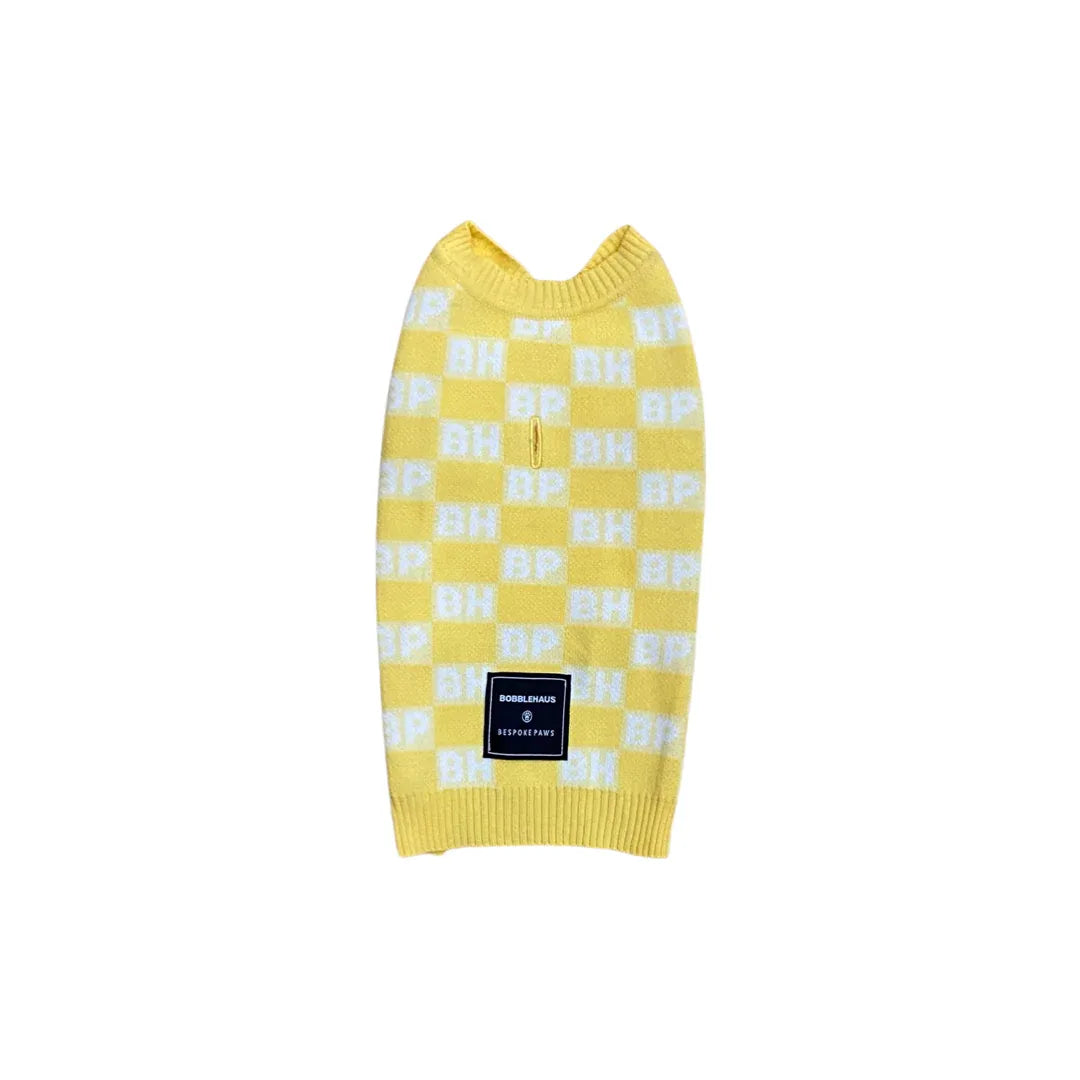 BP x BH Check Sweater Vest 1 - MiniPaw Luxe