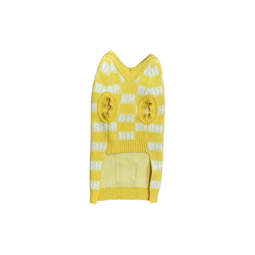 BP x BH Check Sweater Vest 2 - MiniPaw Luxe