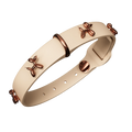 Ballon Beige Premium Dog Collar 1 - MiniPaw Luxe