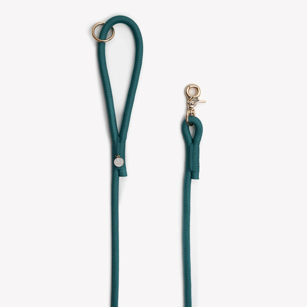 Braided Rope Leash | Blue 2 - MiniPaw Luxe