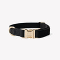 Canvas Dog Collar | Black 1 - MiniPaw Luxe