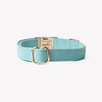 Canvas Dog Collar | Blue 2 - MiniPaw Luxe