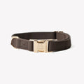 Canvas Dog Collar | Brown 1 - MiniPaw Luxe