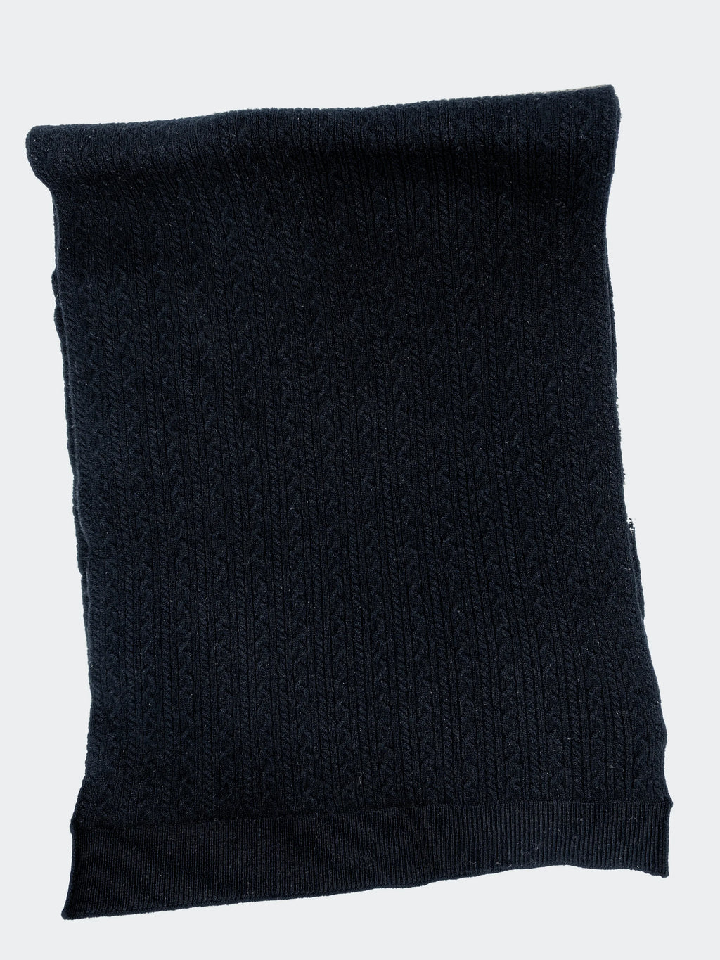 Cashmere Blend Matching Scarf Set | Black and White 6 - MiniPaw Luxe