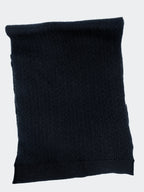 Cashmere Blend Matching Scarf Set | Black and White 6 - MiniPaw Luxe
