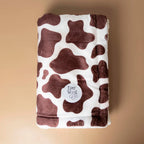 Chocolate Cow Dog Blanket 1 - MiniPaw Luxe