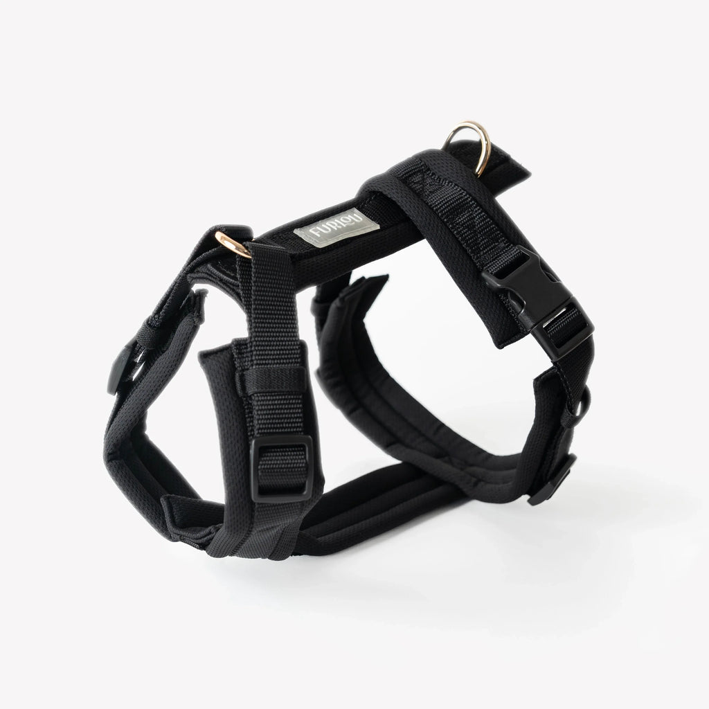Comfort Harness - Black 1 - MiniPaw Luxe