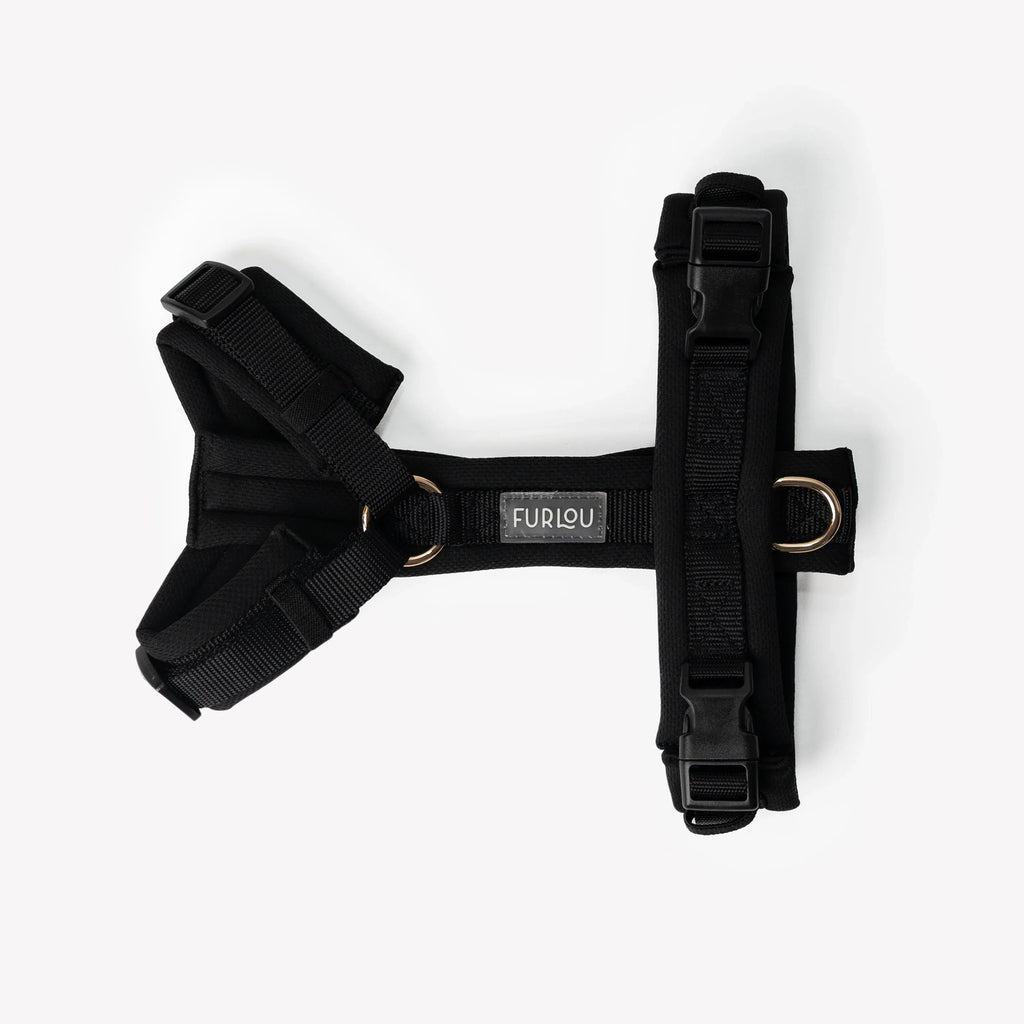 Comfort Harness - Black 2 - MiniPaw Luxe