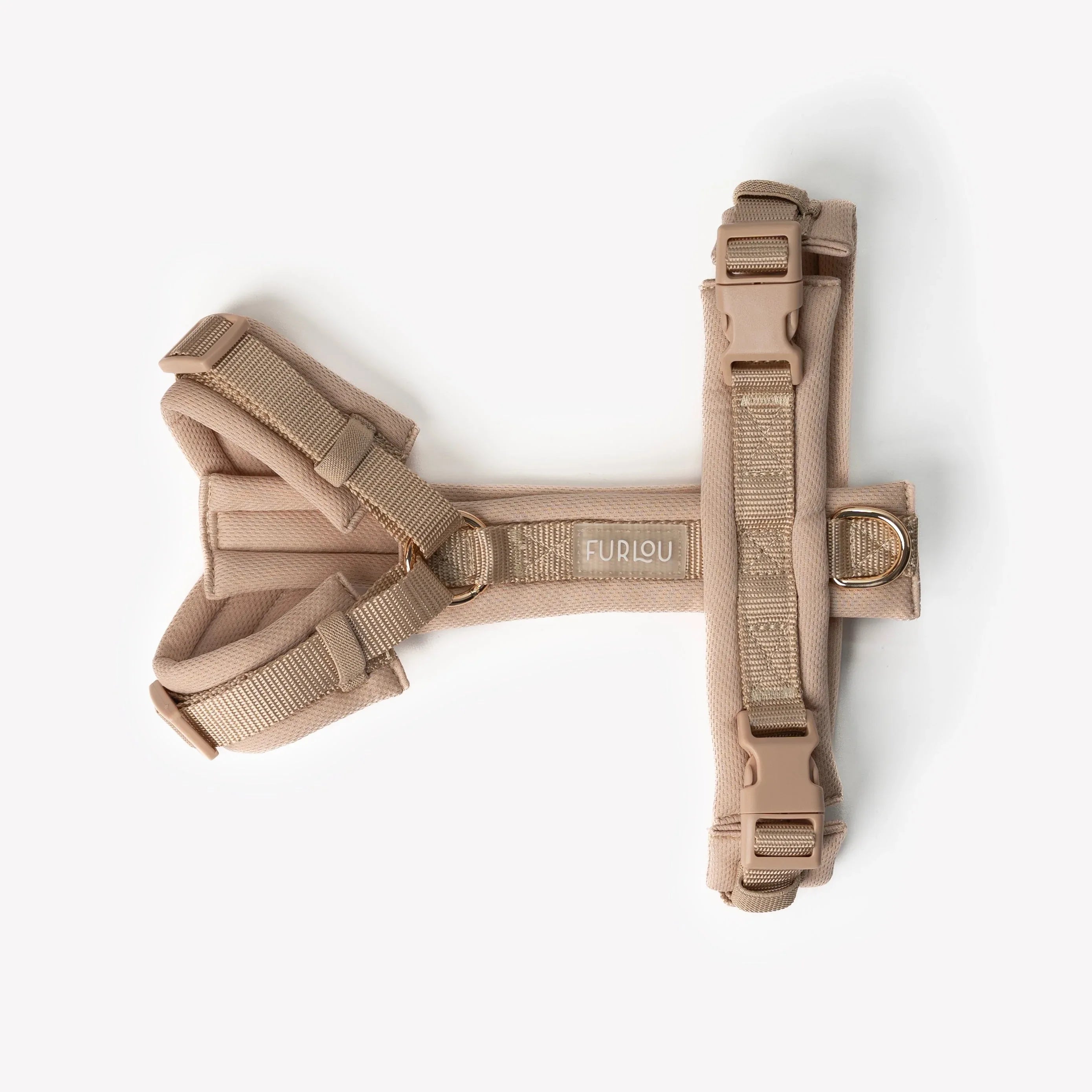 Comfort Harness - Tan 2 - MiniPaw Luxe