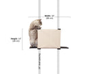 Cat Cubby for Wall - Covered Cat Bed