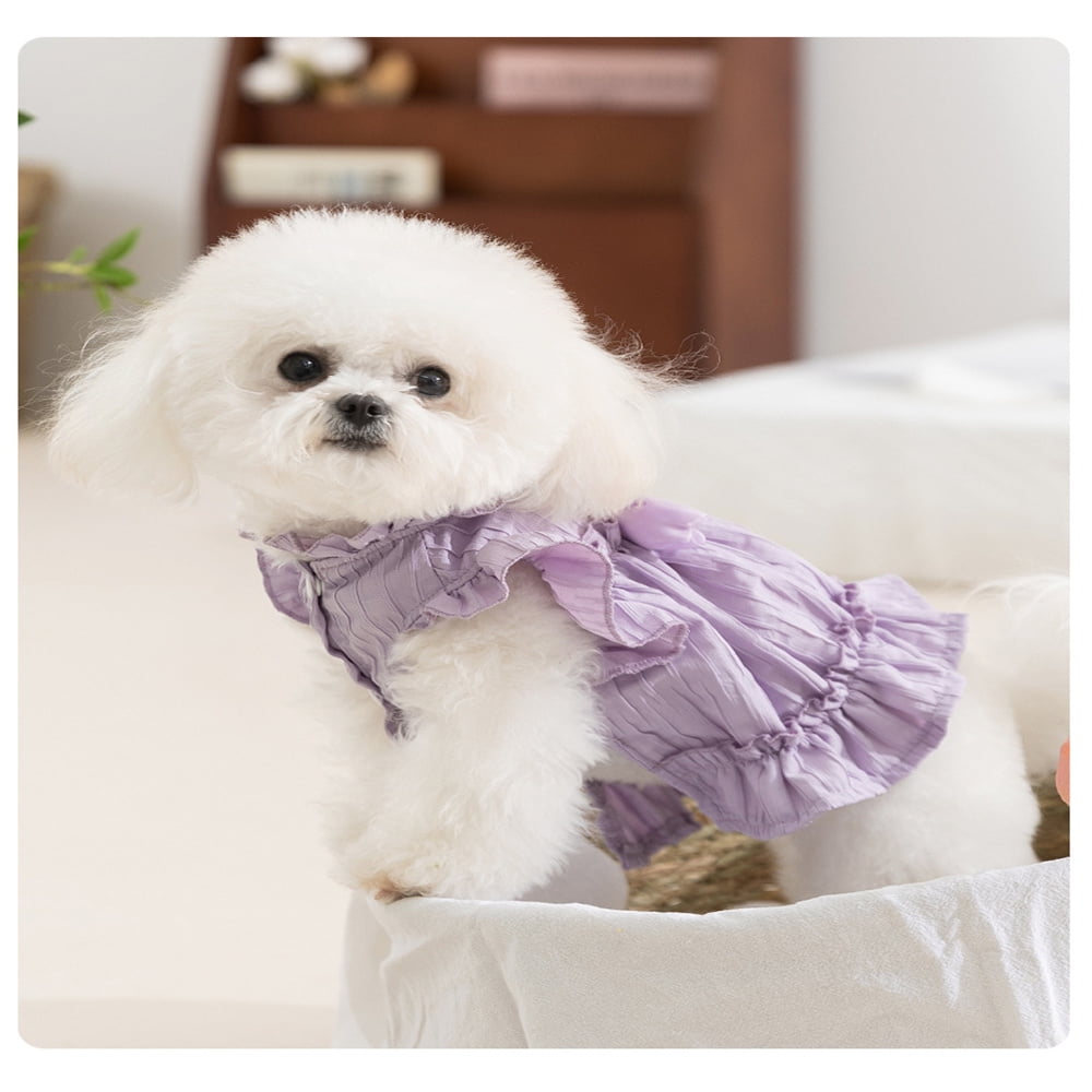 Ruffled Tulip Dog Sundress