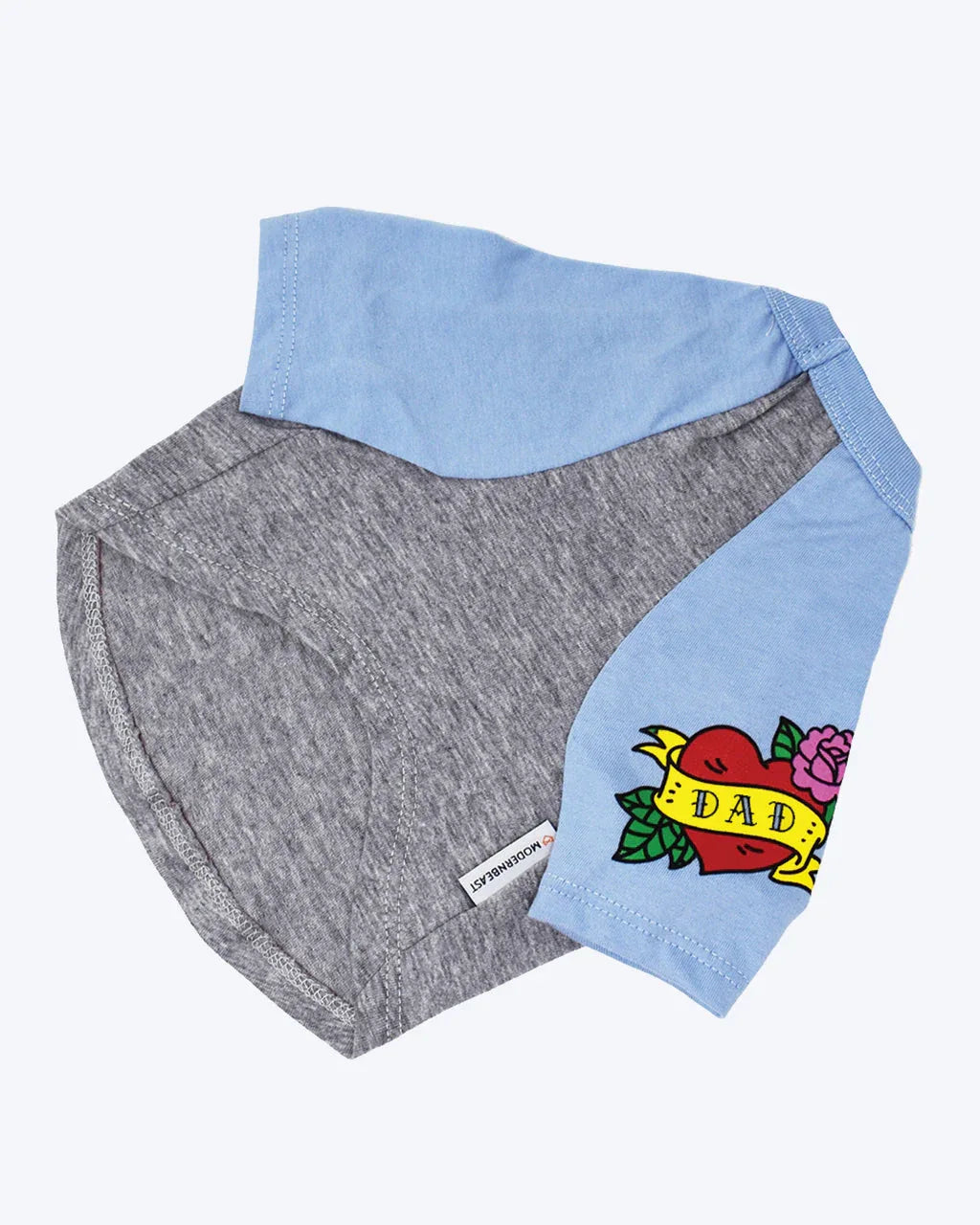 Dad Tattoo Tee 1 - MiniPaw Luxe