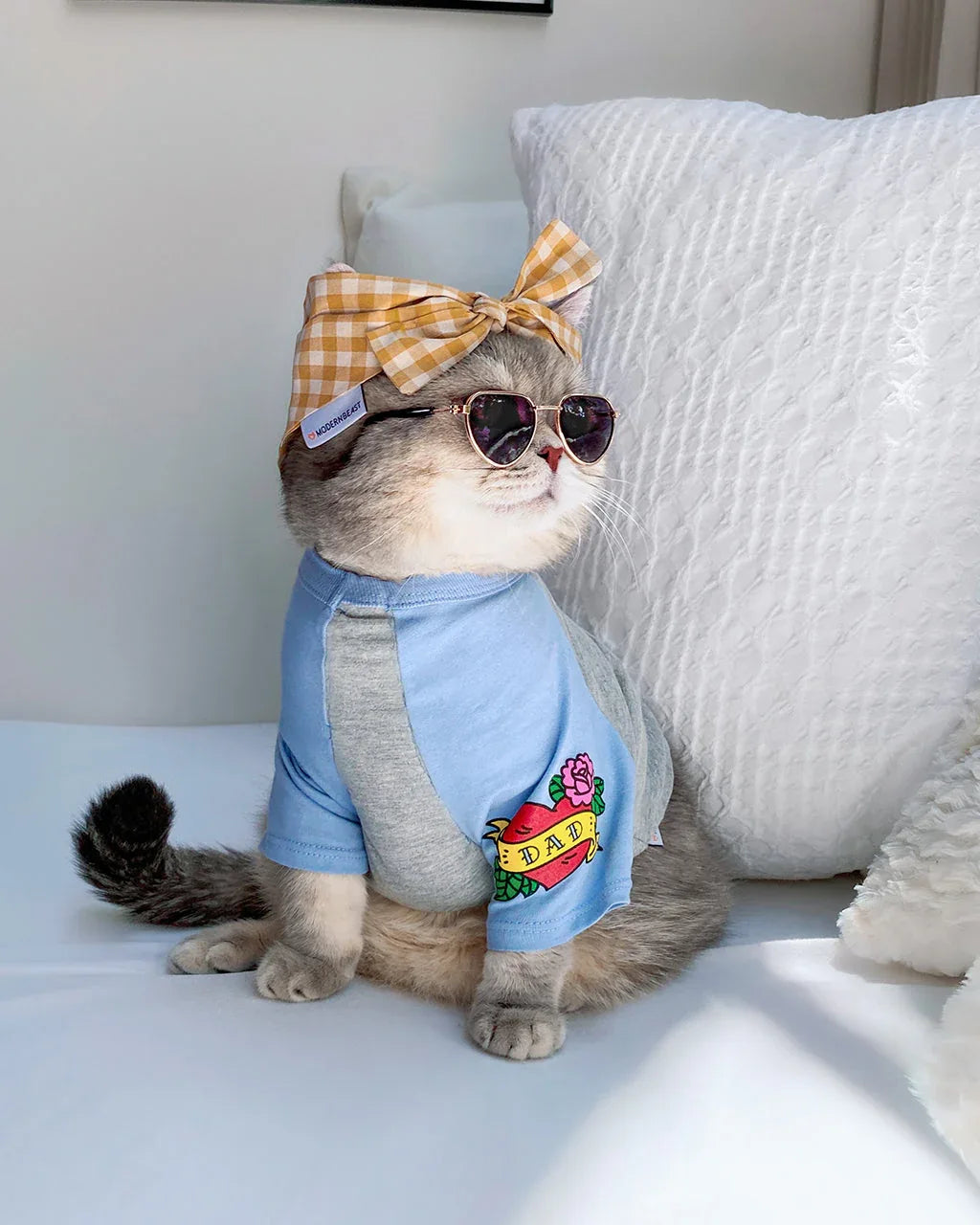 Dad Tattoo Tee 2 - MiniPaw Luxe