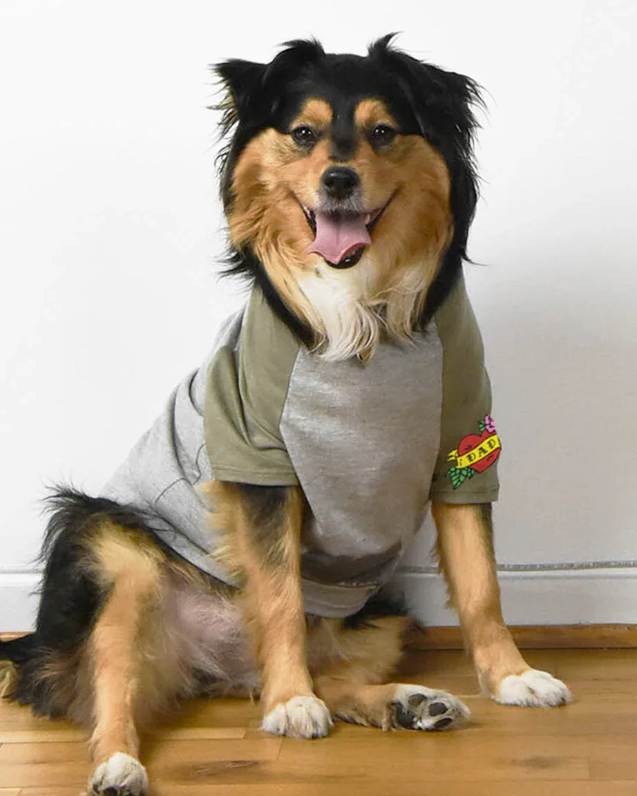 Dad Tattoo Tee 6 - MiniPaw Luxe