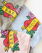 Dad Tattoo Tee 9 - MiniPaw Luxe