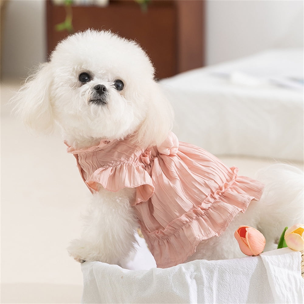 Ruffled Tulip Dog Sundress