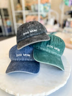 Dog Mom Hat Gray 2 - MiniPaw Luxe