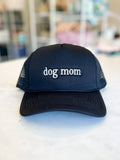 Dog Mom Trucker Hat Black 1 - MiniPaw Luxe