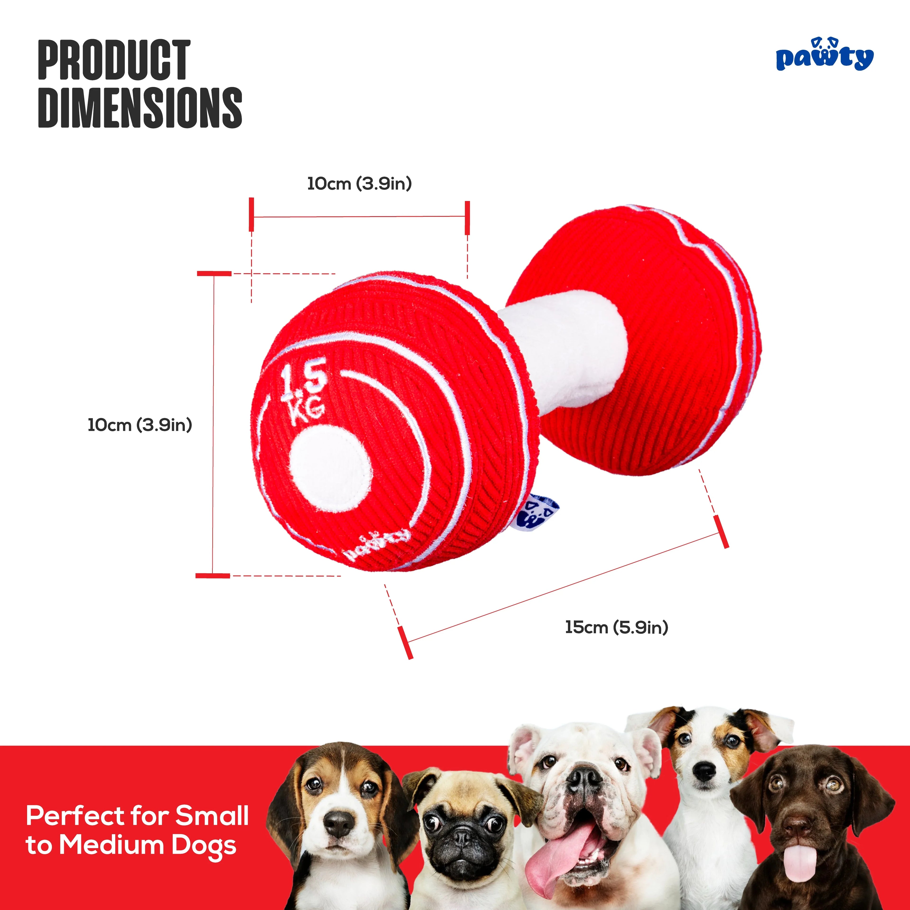 Dumbbell 3 - MiniPaw Luxe