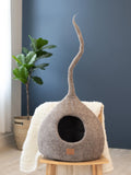 Earth Brown | Tail Style Cave 1 - MiniPaw Luxe