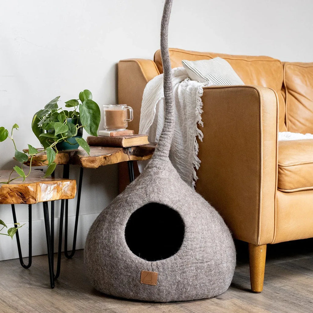 Earth Brown | Tail Style Cave 3 - MiniPaw Luxe