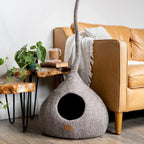 Earth Brown | Tail Style Cave 3 - MiniPaw Luxe