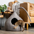 Earth Brown | Tail Style Cave 5 - MiniPaw Luxe