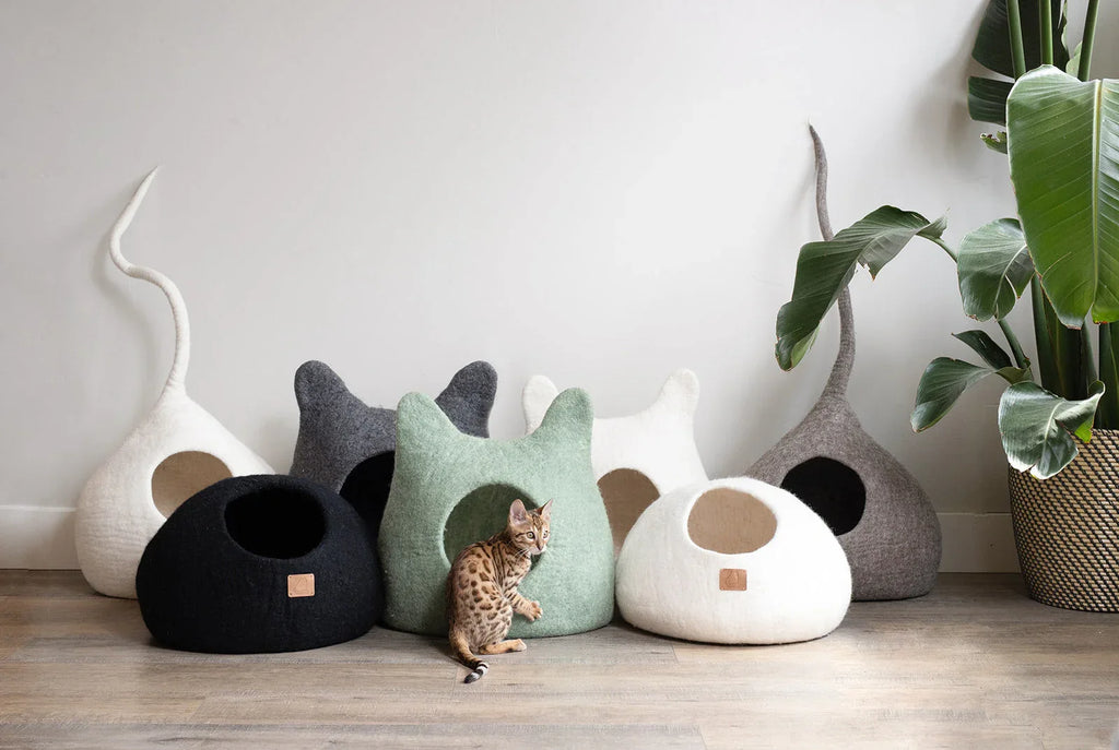 Earth Brown | Tail Style Cave 7 - MiniPaw Luxe