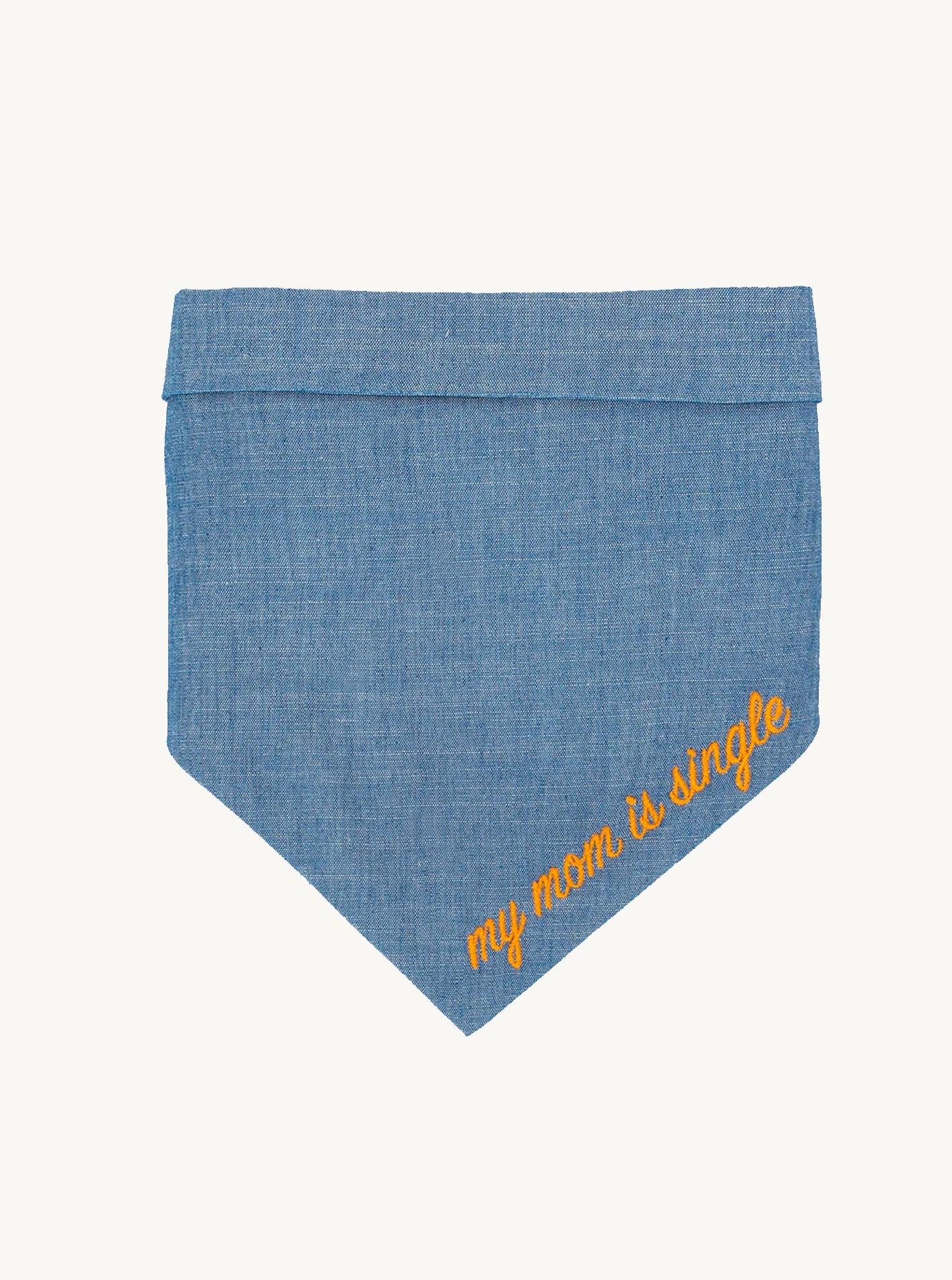 Embroidered Bandana 1 - MiniPaw Luxe