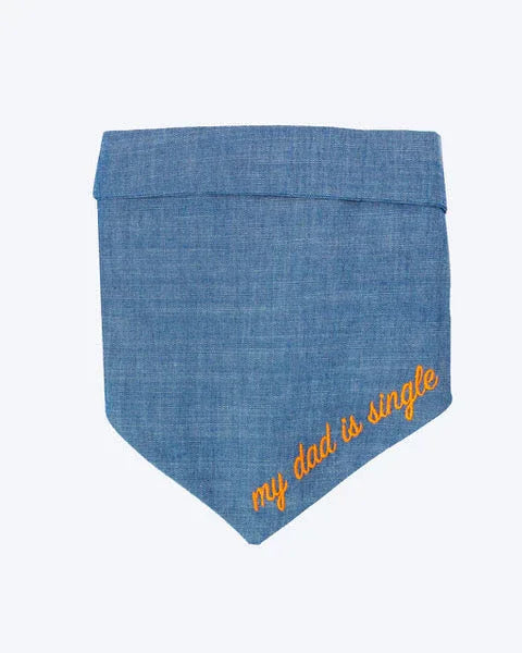 Embroidered Bandana 3 - MiniPaw Luxe