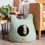 Eucalyptus Green | Ear Style Cave 1 - MiniPaw Luxe