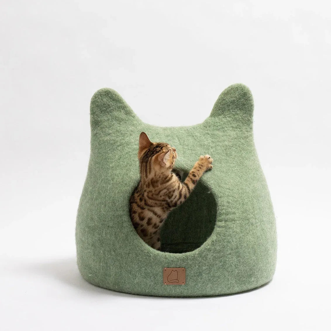 Eucalyptus Green | Ear Style Cave 3 - MiniPaw Luxe