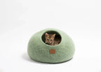 Eucalyptus Green | Round Style Cave 3 - MiniPaw Luxe