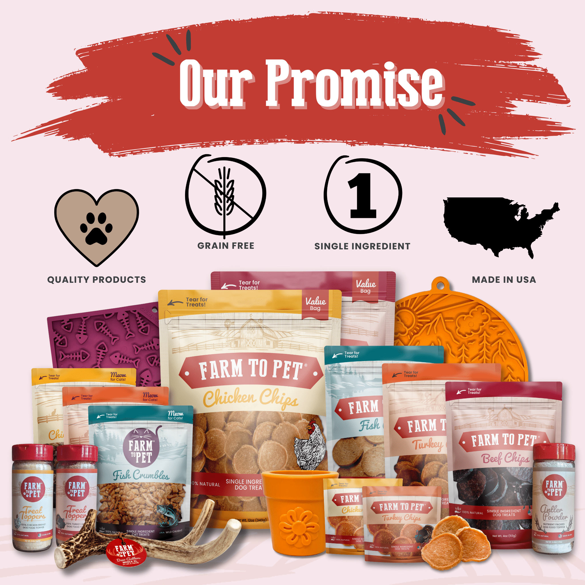 Beef Chips Snack Pack Bundles | Pet Treats for Training & Travel